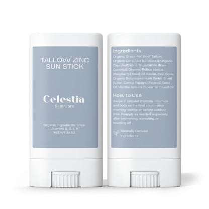 2 Pack Tallow Zinc Sun Stick