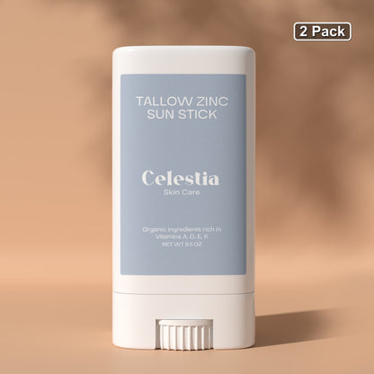 2 Pack Tallow Zinc Sun Stick