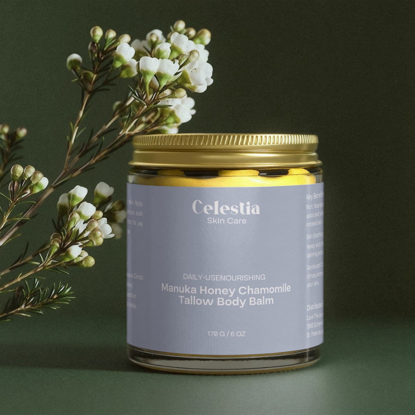 Manuka Honey Chamomile Tallow Body Balm