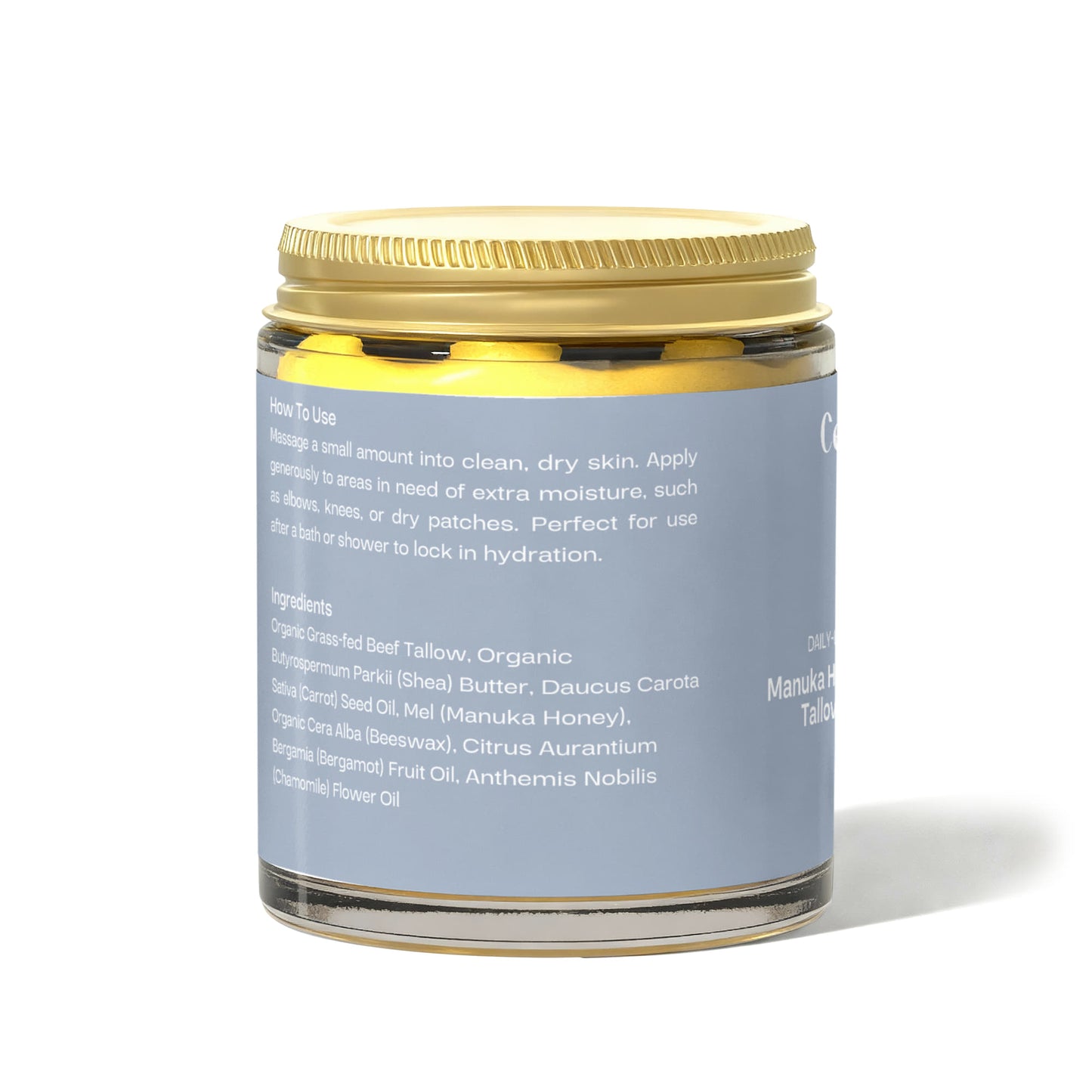 Manuka Honey Chamomile Tallow Body Balm
