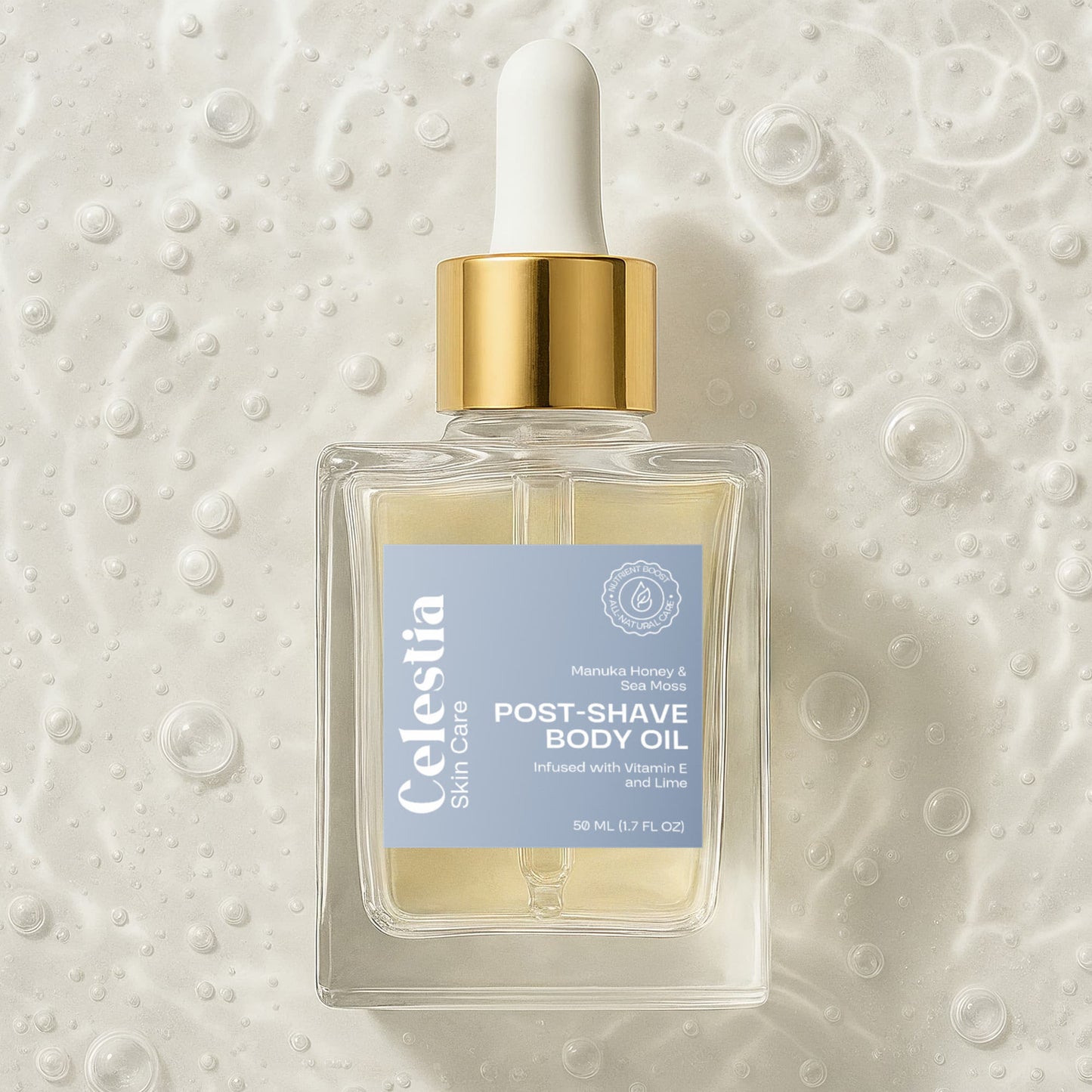 Manuka Honey Sea Moss Post-Shave Body Oil